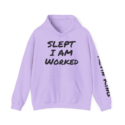 (I AM) OVERWORKED/UNDERSLEPT HOODIE