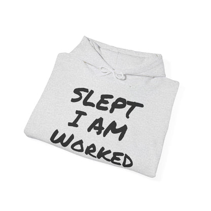 (I AM) OVERWORKED/UNDERSLEPT HOODIE