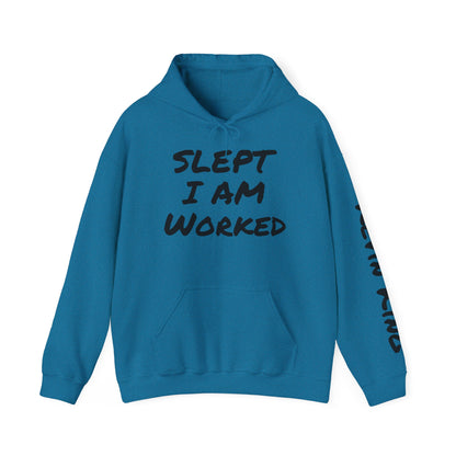 (I AM) OVERWORKED/UNDERSLEPT HOODIE